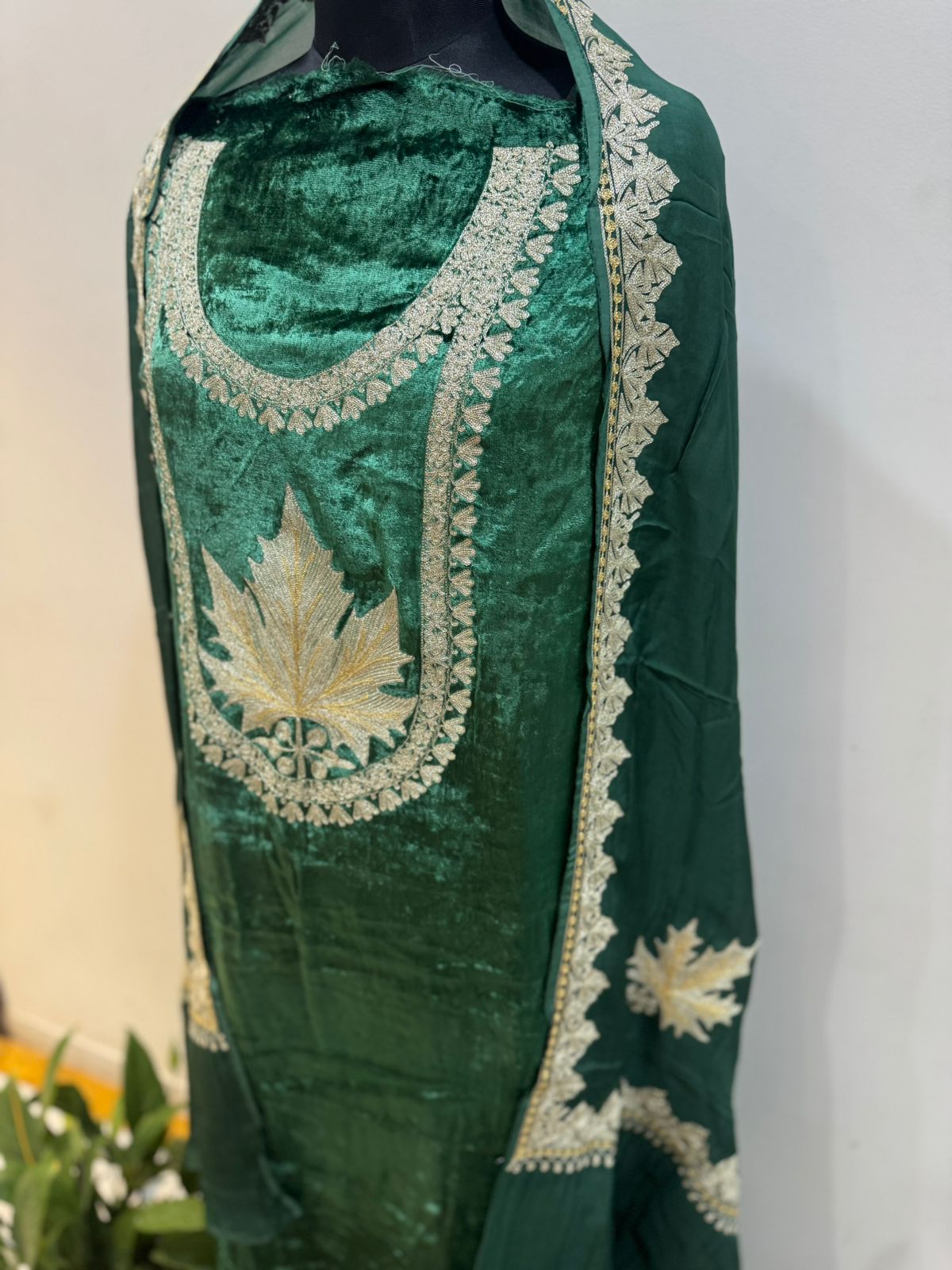 Green Shaneel Suit