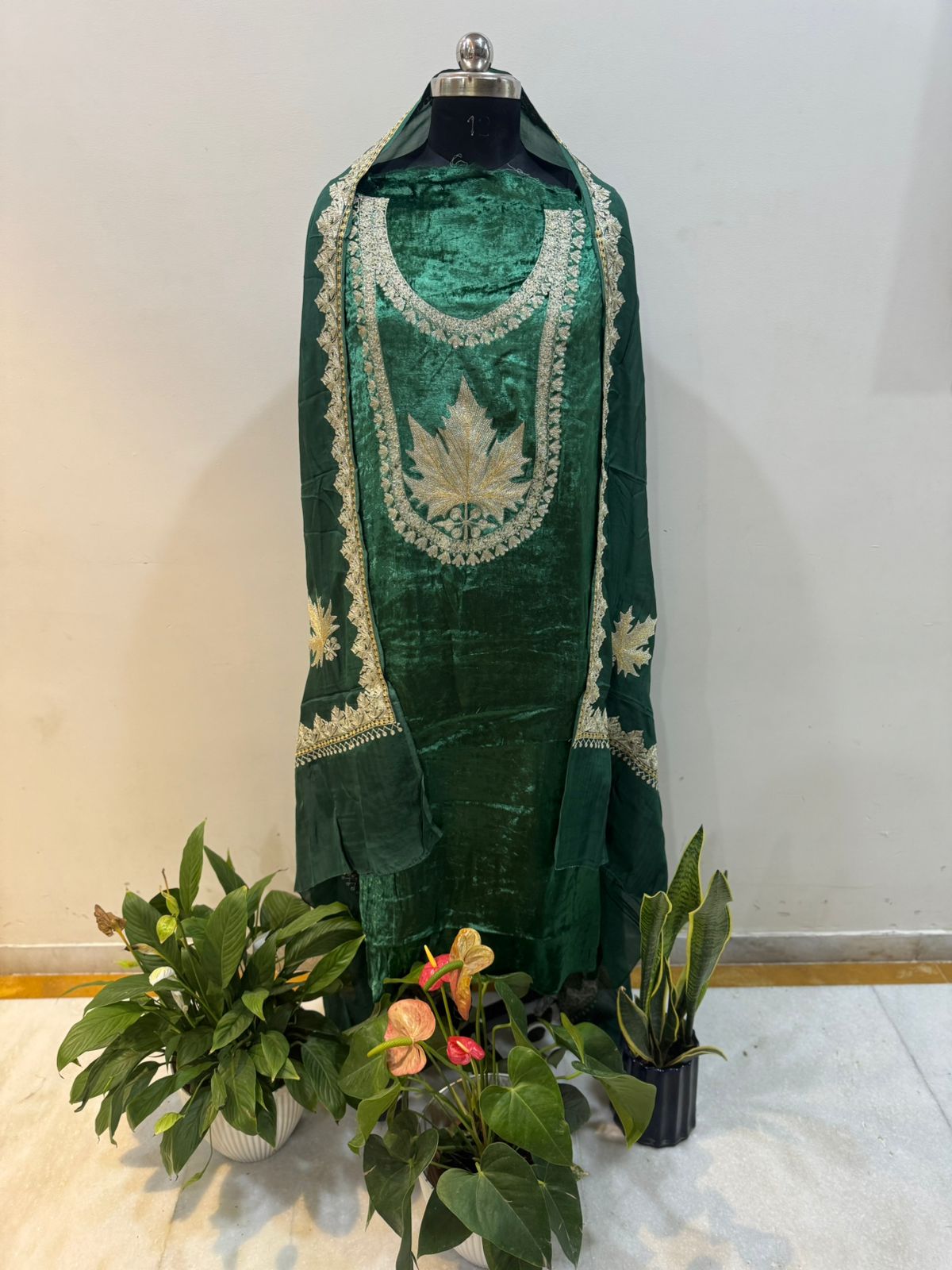 Green Shaneel Suit