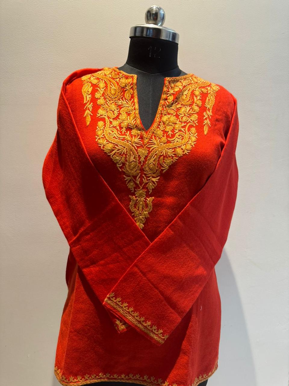 Red Ari Woollen Kurti